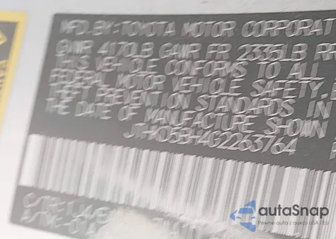 2016 Lexus Ct 200H z USA, uszkodzony, nr VIN JTHKD5BH4G2263764